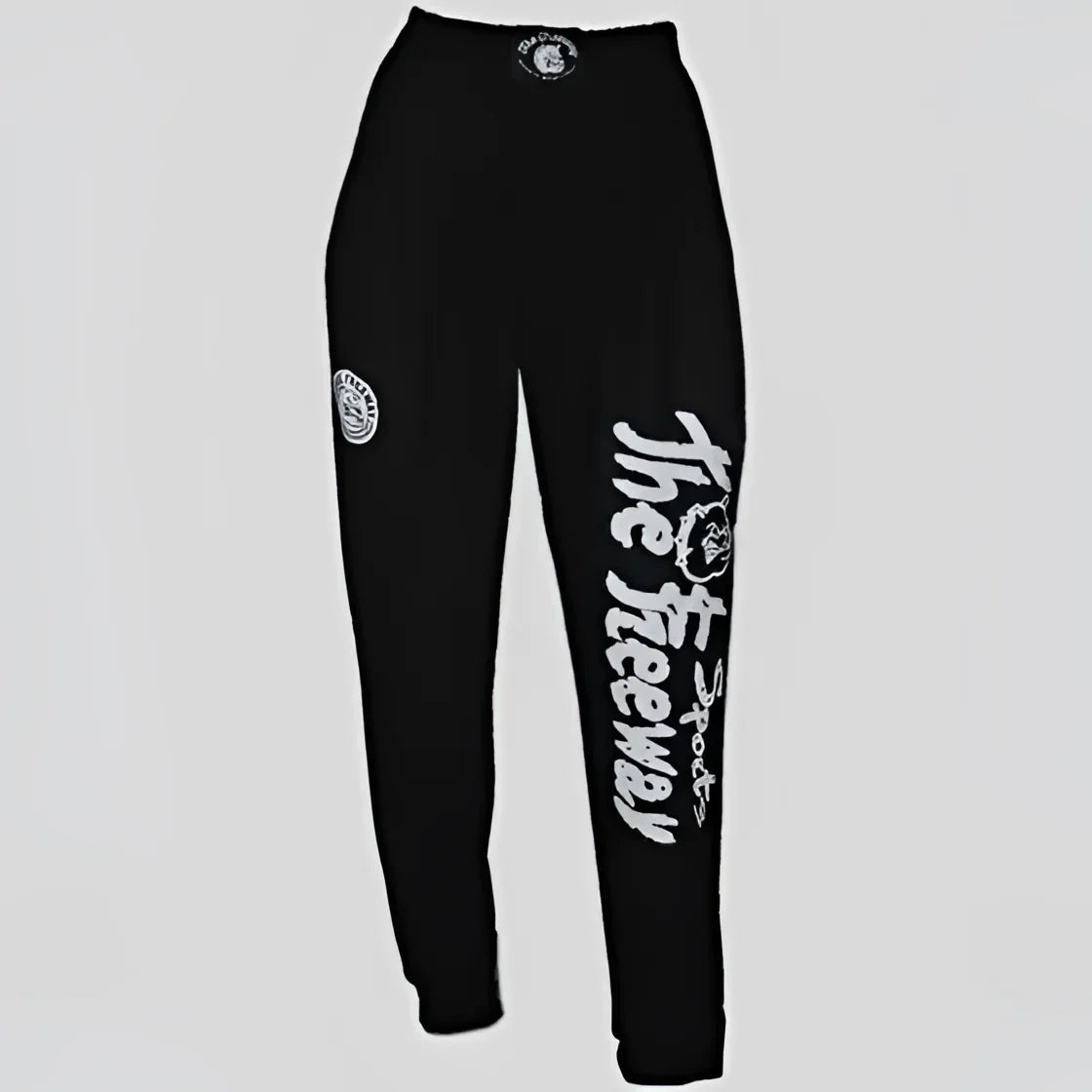 Unisex Bodybuilding Training Trousers - Black